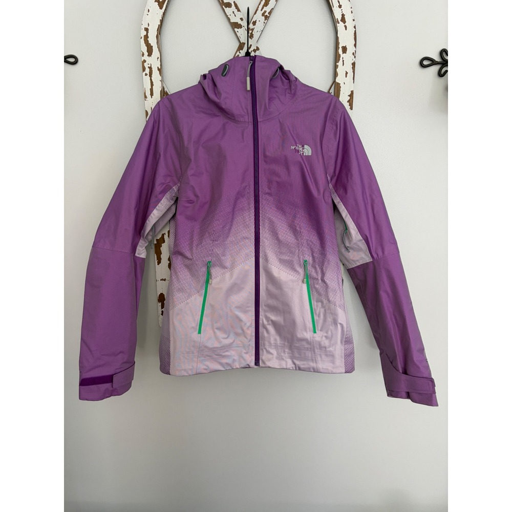 The North Face FuseForm Dot Matrix Jacket Purple Size Small Rain Packable